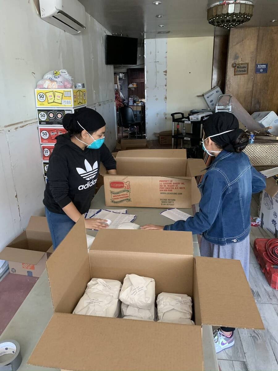 Safetech crew giving back during a community service day
