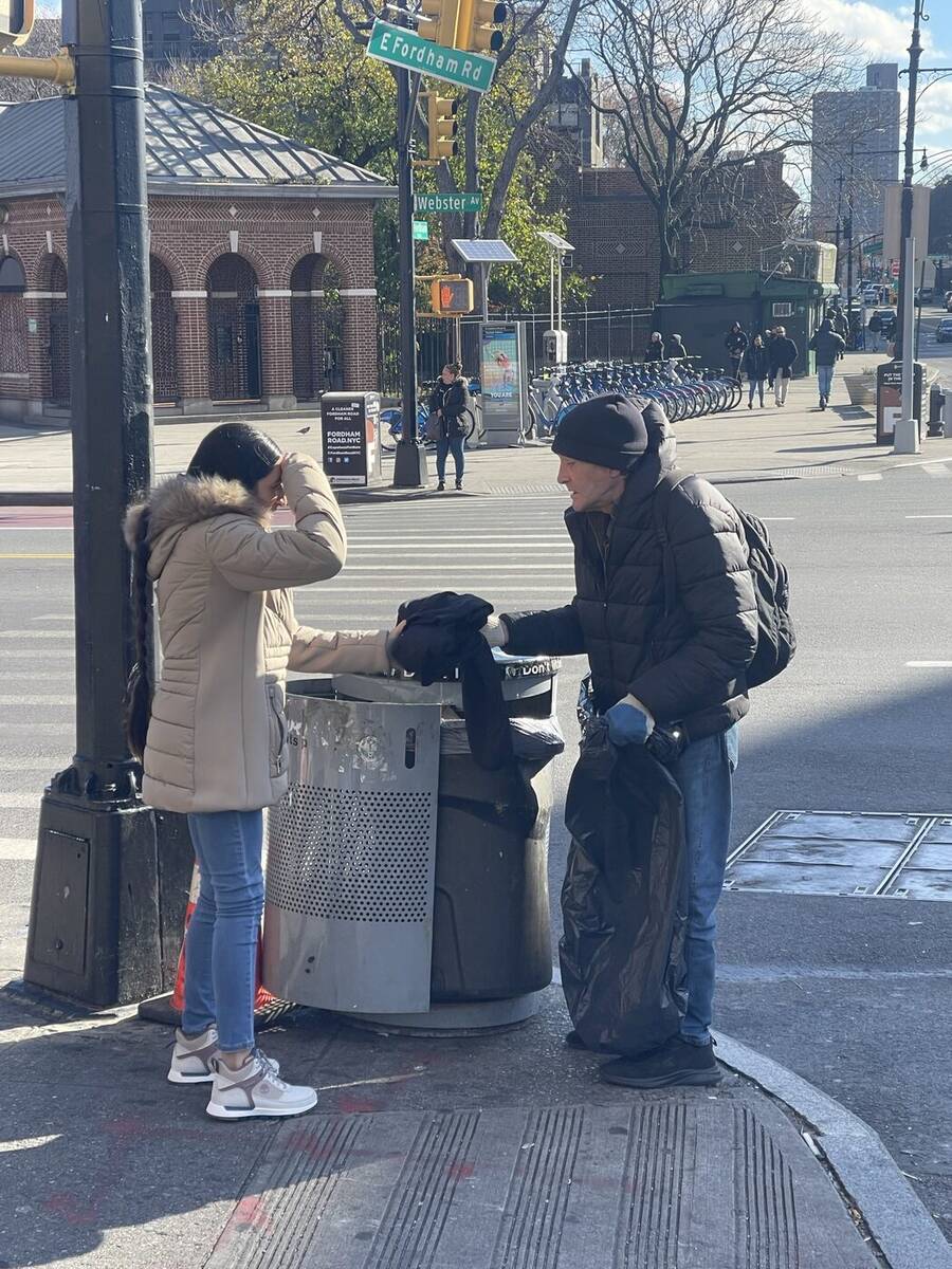 Safetech team participating in a community service event